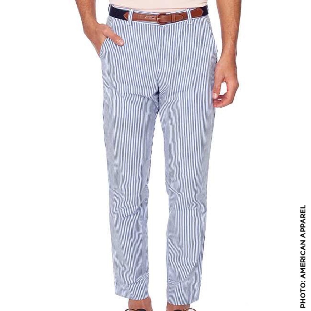AMERICAN APPAREL Stripe Welt Pocket Pant * Summer!